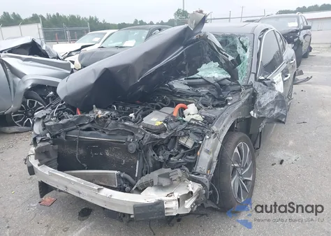 2019 Honda Insight Touring from USA, damaged, VIN 19XZE4F99KE006542